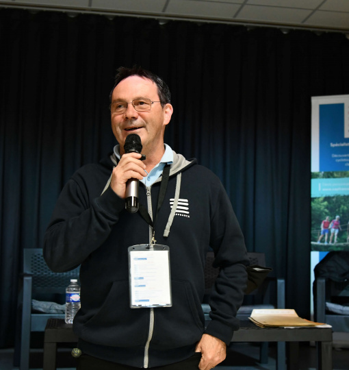 Franck Bidaud, directeur du Centre la Pierre Bleue - Saint-Gildas de Rhuys- Morbihan