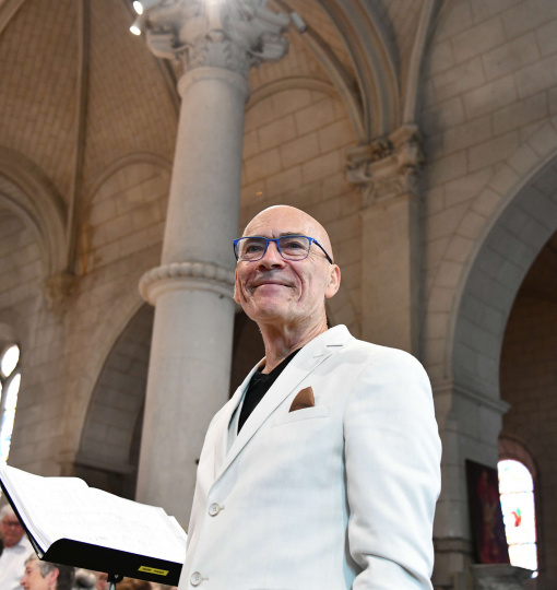 Portraits de André Forner, chef de choeur - Sarzeau - Morbihan