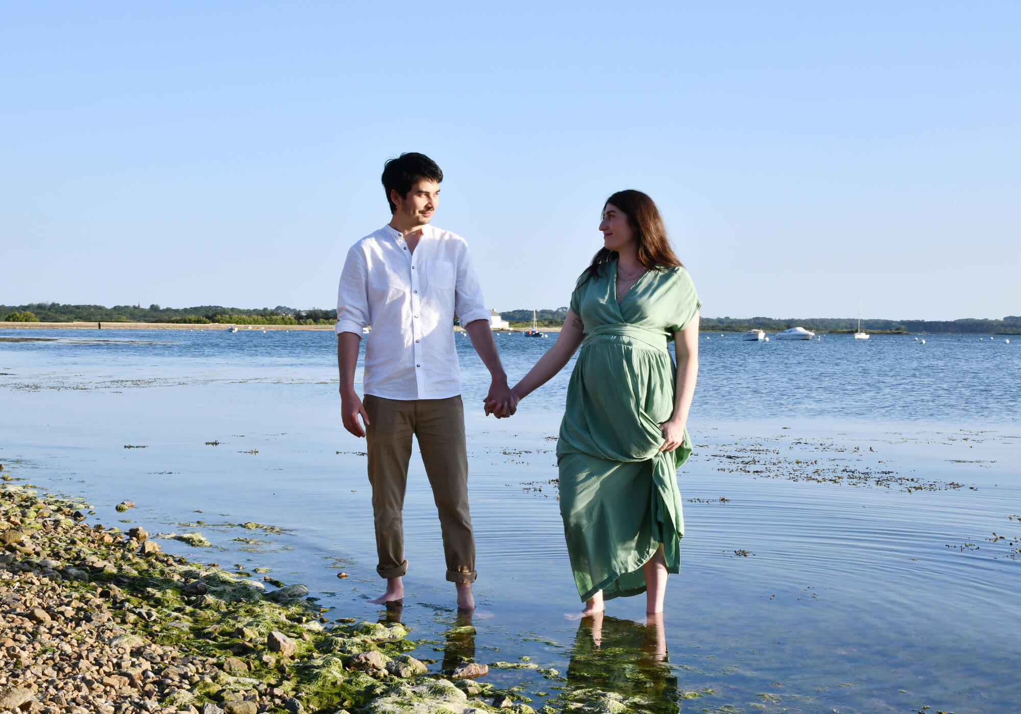 Photos Grossesse - Côté Golfe - Presqu'île de Rhuys - Morbihan
