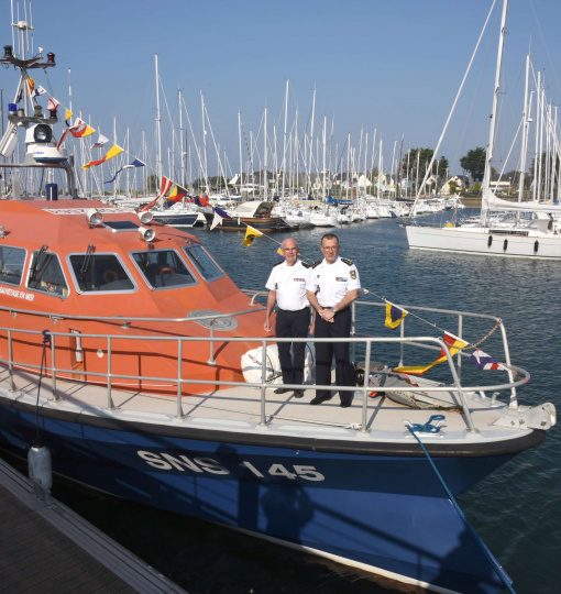 Jubilé - 50 ans à la SNSM - Un président en Or - Arzon - Morbihan