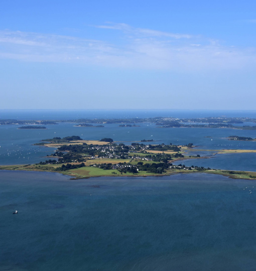 Le Golfe du Morbihan et la Presqu'île de Rhuys - Vues du ciel