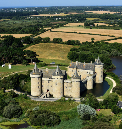 Le Château de Suscinio - Résidence des ducs de Bretagne - Sarzeau